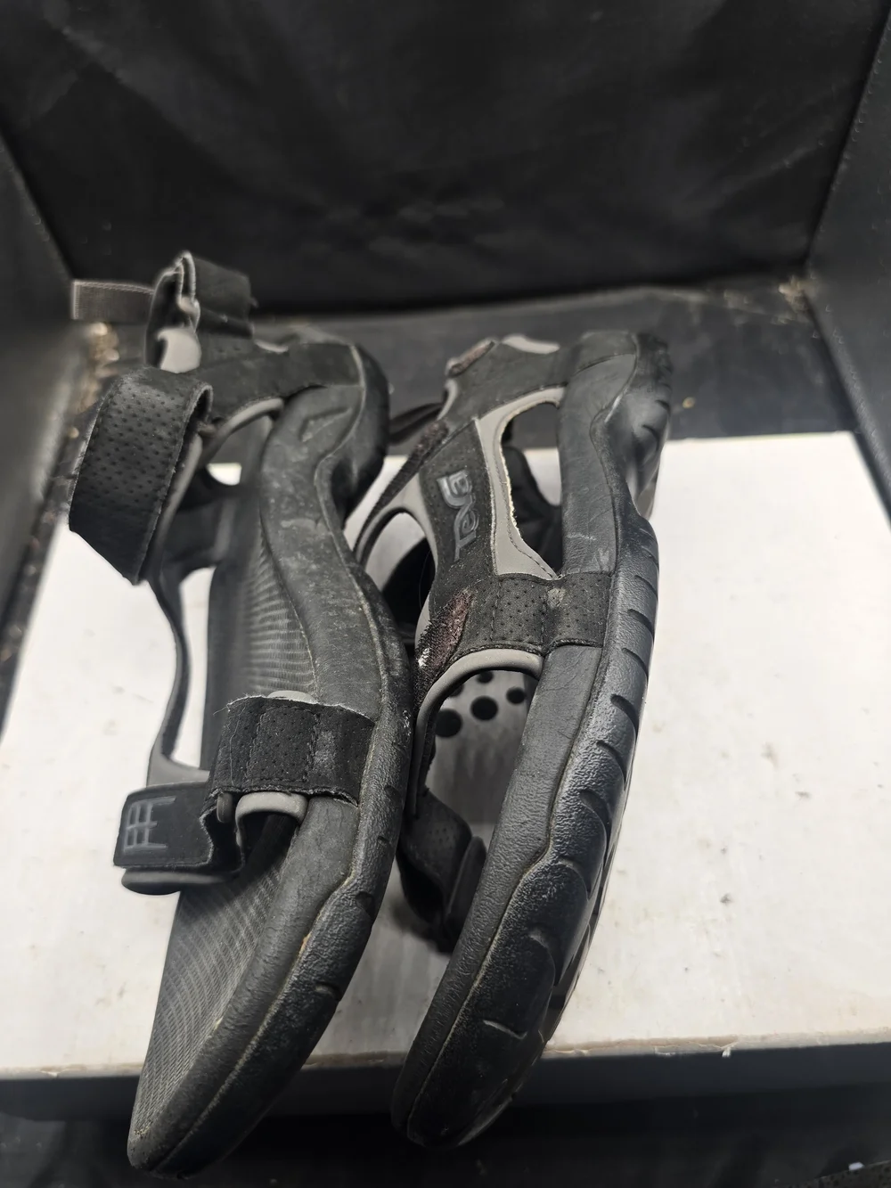 Teva Black Sport‎ Sandals - Strappy Outdoor Design